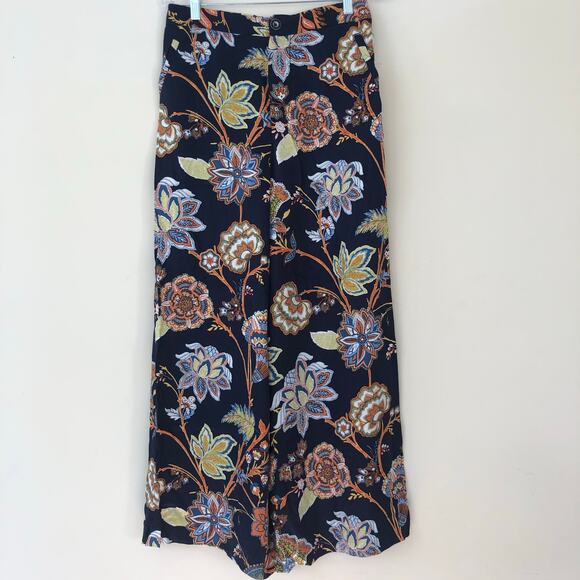 Anthropologie x Maeve Sunshine Wide-Leg Pants Size 8 NWT - Picture 5 of 9